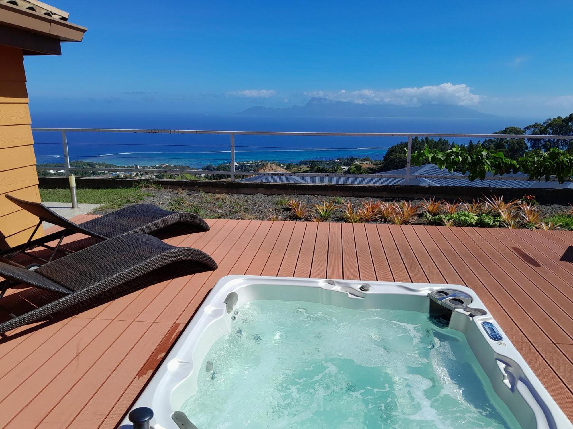 Bungalow Miwa Punaauia  Buitenkant foto